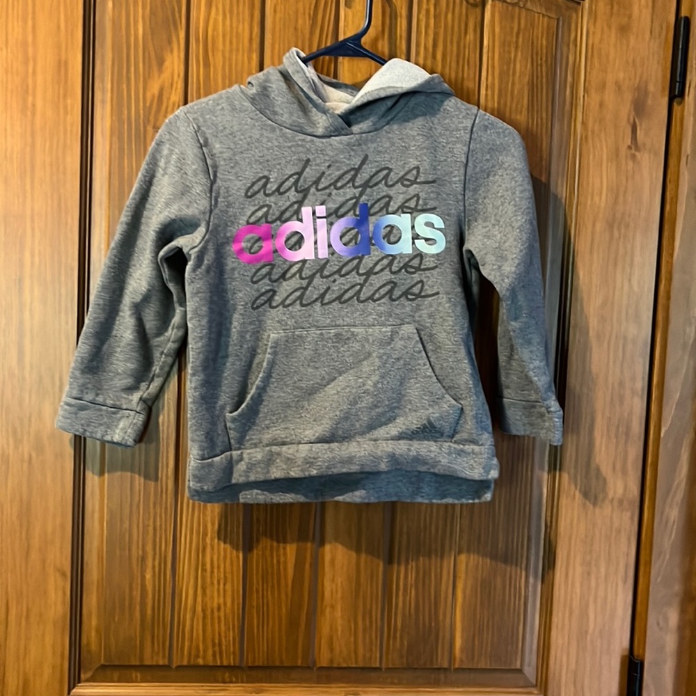 Gray Adidas hoodie